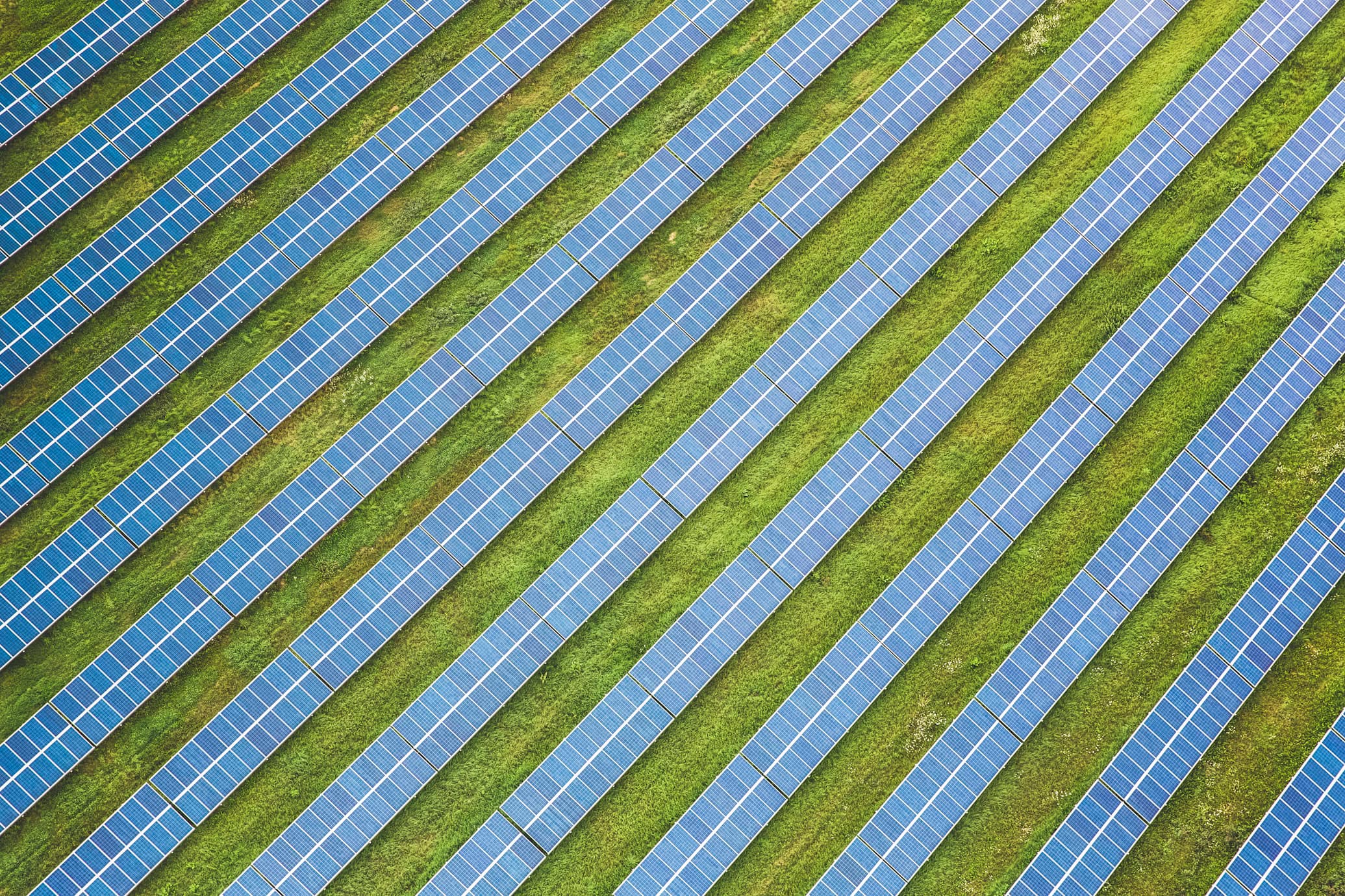 Solar panels installation