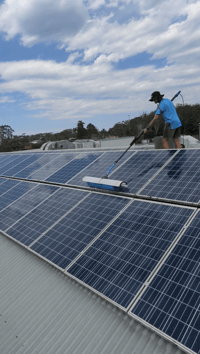 South Coast Solar Panel Cleaning